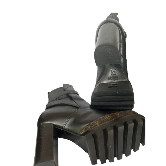 Louis Vuitton Star Trail Line Ankle Boots 38.5 Beautiful - Picture 6 of 7